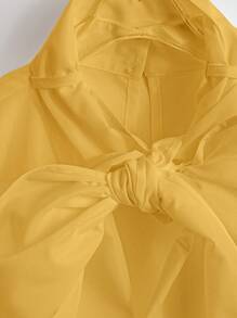 GlowEve CURVE 大码女式优雅时尚个性化百搭休闲通勤蝴蝶结衬衫