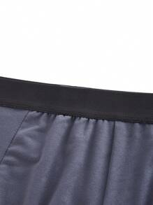 Calzoncillos de unicolor para hombre, de moda para el verano