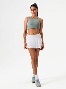 Hanevo Maiou sport casual cu spate rasant pentru femei, yoga, tenis, culoare solidă, sport, yoga, tenis, sport