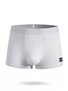 Calzoncillos de unicolor para hombre, de moda para el verano