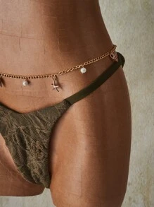 SHEIN ICON 2pcs Women Beach Holiday Lace Backless Halter Bra & Brief Bikini Set, Summer, Y2k Clothes Women, Western Wear Women