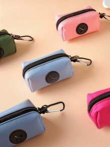 Outdoor Dog Walking Poop Bag Holder, Pet Waste Bags Dispenser