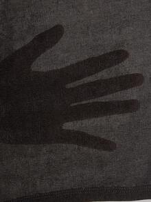 SHEIN LUNE Đầm ngắn trơn màu dành cho nữ, kiểu dáng thường ngày cho mùa hè. - màu đen - Xem 6