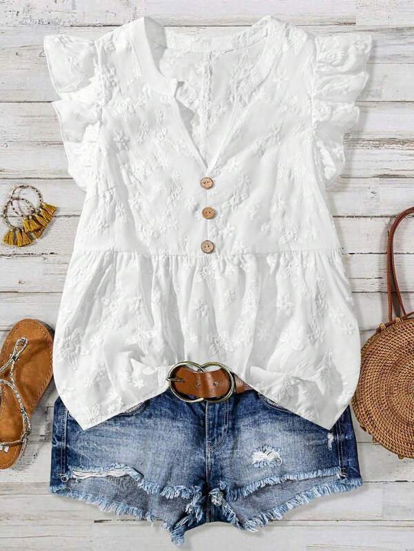 Linhara Plus Size Women Casual Elegant & Versatile Blouse