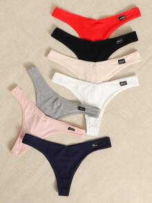 女士丁字裤 - 彩色 - 查看 3