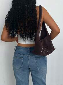 INAWLY Áo ba lỗ hở lưng hở lưng màu trơn gợi cảm cho nữ, mùa hè - trắng - Xem 2