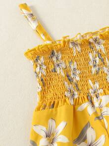 SHEIN 女童连体衣和连身裤 - 黃色 - 查看 5