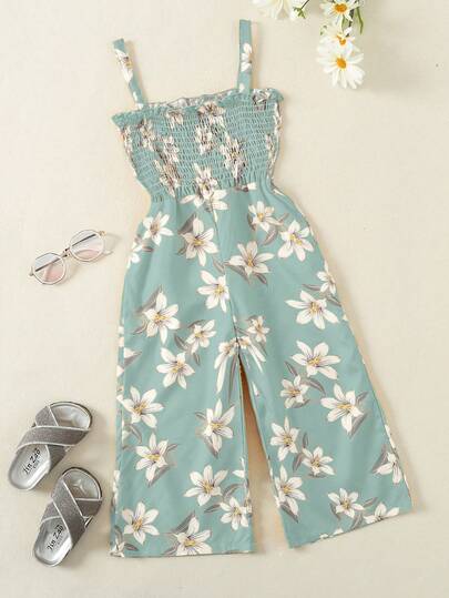 SHEIN Young Girls Bodysuits & Jumpsuits