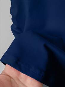 INAWLY 女式纯色圆领短袖荷叶边腰部 T 恤上衣，优雅夏日风格