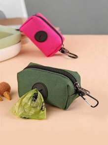 Outdoor Dog Walking Poop Bag Holder, Pet Waste Bags Dispenser