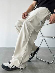 Manfinity Hypemode Pantalones casuales de unicolor para hombres