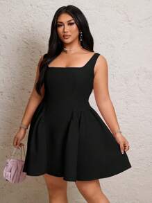 Lyrianda Sexy Backless Bowknot Sweet Party Princess Dress - Black - View 5