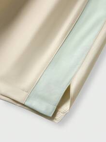 JNSQ Unisex Outdoor Profisport Shorts, Kinder Elastischer Bund Farbblock Loose Outdoor Sport Shorts - Weiss - Übersicht 7