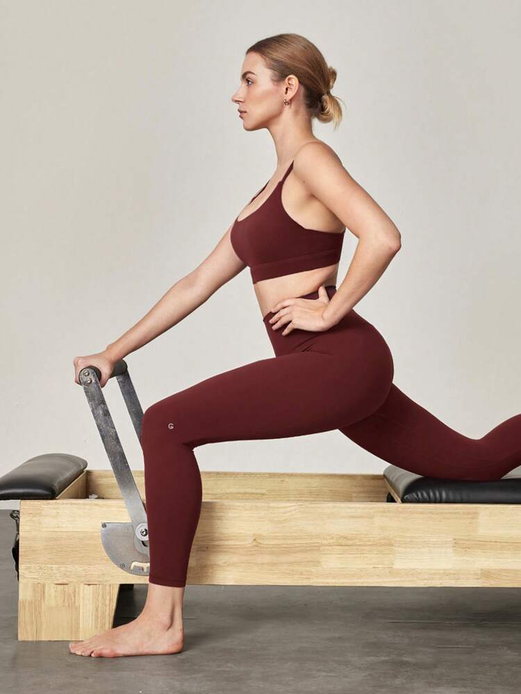 24" FeatherFit™ Low Impact 3/4 Leggings Gym  Spring Summer