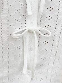 SHEIN Tween Girls Commuter Casual Jacquard Sleeveless Crew Neck Top And Straight Leg Pants Set