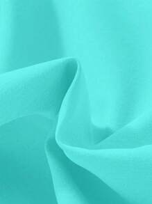 Tween Girls Solid Color Short Sleeve Top And Pants 2 Pieces Outfit, Fashionable For Summer - Green - View 6