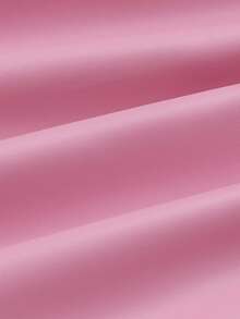 Tween Girls Fashionable Casual Silver PU Leather Pleated Mini Skirt - Pink - View 6