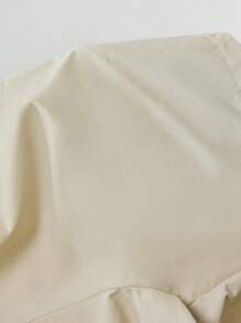 JNSQ Unisex Outdoor Profisport Shorts, Kinder Elastischer Bund Farbblock Loose Outdoor Sport Shorts - Weiss - Übersicht 9