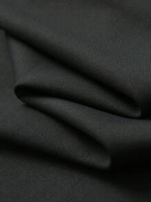 JNSQ Parte superior deportiva casual al aire libre para volver a la escuela, camiseta sin mangas con estampado de letras divertidas de cuello redondo para niño preadolescente - Negro - Ver 10