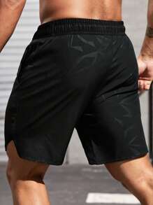 Gym Rark 男士简约印花休闲运动短裤 - 彩色 - 查看 2