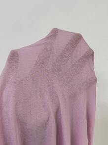 Sovereign Charm 纯色不对称肩长袖侧腰褶饰透气运动T恤上衣