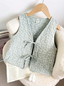 SHEIN 青少年女孩舒适休闲日常百搭吊带背心 - 薄荷綠 - 查看 1