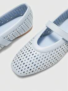 CUCCOO BIZCHIC 女士时尚通勤百搭休闲玛丽珍平底鞋