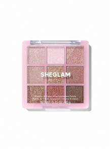 SHEGLAM Glimmer & Gleam Palette De Fards à PaupièRes 9 Couleurs Remise De DiplôMe Anniversaire Vacances ÉTé Automne Y2K ÉLéGant Mode Femmes Maquillage CosméTique FêTe Plage Voyage Camping Plein Air ÉCole Campus Excursion Festivals DéCoration Cadeau PréSent Rose Fille Cosplay Meilleur Couleur Charme Ambiance