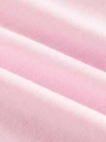 SHEIN MOD Women's Solid Color Cinched Waist Off Shoulder Tie-Up Top ,Women Summer Clothes, Vacation, Pink, Country Concert,Y2k Tops - Pink - View 10