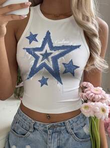 Modelyn Casual Minimalist Round Neck Tight-Fitting Women Tank Top, Suitable For Summer