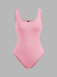 SHEIN EZwear 4 件套无袖圆领休闲紧身衣，修身版型，适合夏季女性 - 彩色 - 查看 11