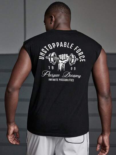 Manfinity VCAY Men's Knitted Fashionable Casual Loose Sleeveless Printed Tank Top 11056# Colorful Floral Print, Summer