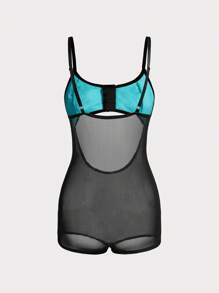 Spicy Aura Kostum Lingerie Wanita, Modis untuk Musim Panas - Mint Green - View 7