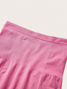 Shaping Daily Wear Skirt - Hot Pink - View 5