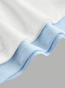 SHEIN Girlism 2pcs/Set Teen Girl Minimalist Comfortable Ruched Bandeau Crop Tube Top Fall Winter