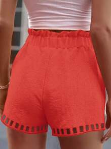Shorts para mujer, unicolor, de moda para el verano