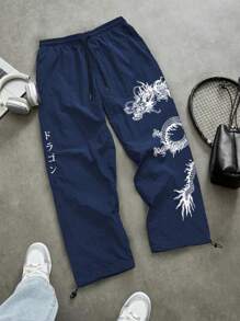 Sport MetroGents Calça Esportiva Casual Masculina, Adequada para o Verão