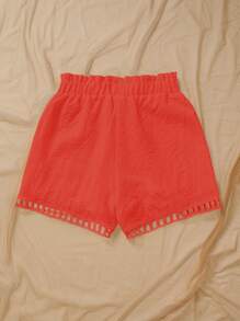 Shorts para mujer, unicolor, de moda para el verano