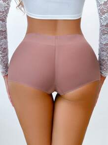 SHEIN 3条装女士标准无缝低腰内裤 - 彩色 - 查看 2