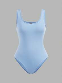 SHEIN EZwear 4 件套无袖圆领休闲紧身衣，修身版型，适合夏季女性 - 彩色 - 查看 7