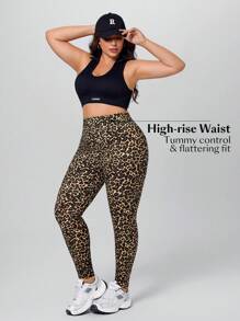SHEIN Essnce Plus Size Stretch Slim Fit Stretchy Knit Casual Jeans - Chocolate Brown - View 6