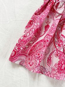 Soleia Áo ba lỗ hở lưng cổ chữ V đơn giản cho nữ, chất liệu có họa tiết, màu trắng, thích hợp cho các bữa tiệc, ngày lễ, hẹn hò, ngày lễ tình nhân, trà chiều - Hồng - Xem 5