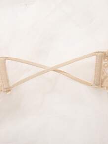 SHEIN 3pcs/Set Strapless Front Closure Push Up Bra With Underwire For Small Bust, Includes Detachable Invisible Shoulder Straps - Multicolor - View 7