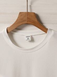 Tween Girls "Let's Go Girl" Chelsea Boot & Star Print Round Neck Short Sleeve White T-Shirt, Summer Pink Cowboy Boots Shirt - White - View 4