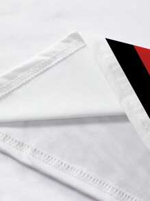 Manfinity Dauomo American Street Flame Jersey Digital Elements 男款 T 恤 - 彩色 - 查看 5