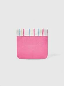 ROMWE Kawaii Cute Animal Striped Coin Purse Accessory