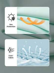 JNSQ 重返校园青少年女孩户外运动短袖 T 恤，儿童圆领拼接 3M 反光字母印花户外运动短袖上衣 - 綠色 - 查看 2