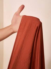 Zivah 2025 Summer New Style For Weddings, Birthday Parties, Daily Travel, Basic And Versatile, Leisure Vacation, Cruise Travel, Beach And Sunbathing, Popular Online Style, Street Style, Elegant Commuting, Business Casual, Deep V-Neck Halter Neck Cross Straps, Sexy Backless Pleated Loose Wide-Leg Pants, Red-Brown Summer Jumpsuit, Women's Jumpsuit - Rust Brown - View 8