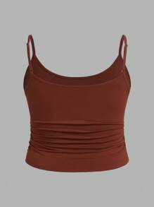 Calvaya Plus Size Women Fashionable Casual Versatile Camisole Tank Top - Multicolor - View 6