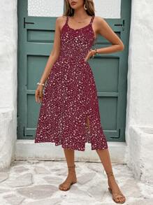 SHEIN Frenchy فستان متوسط الطول للنساء